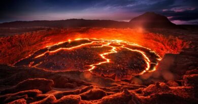 エチオピアの火山