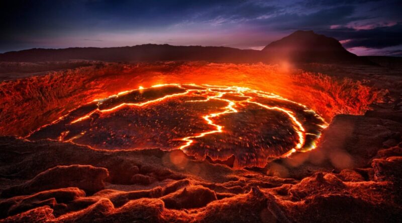 エチオピアの火山