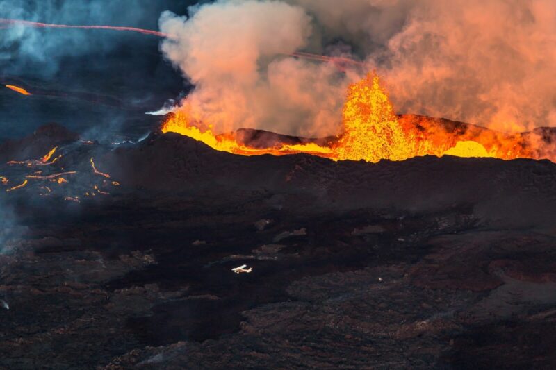 アイスランドの火山
